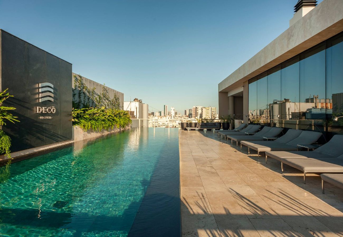 Apartamento en Buenos Aires - Vista Única Premium Amenities Lujo Deco Recoleta 