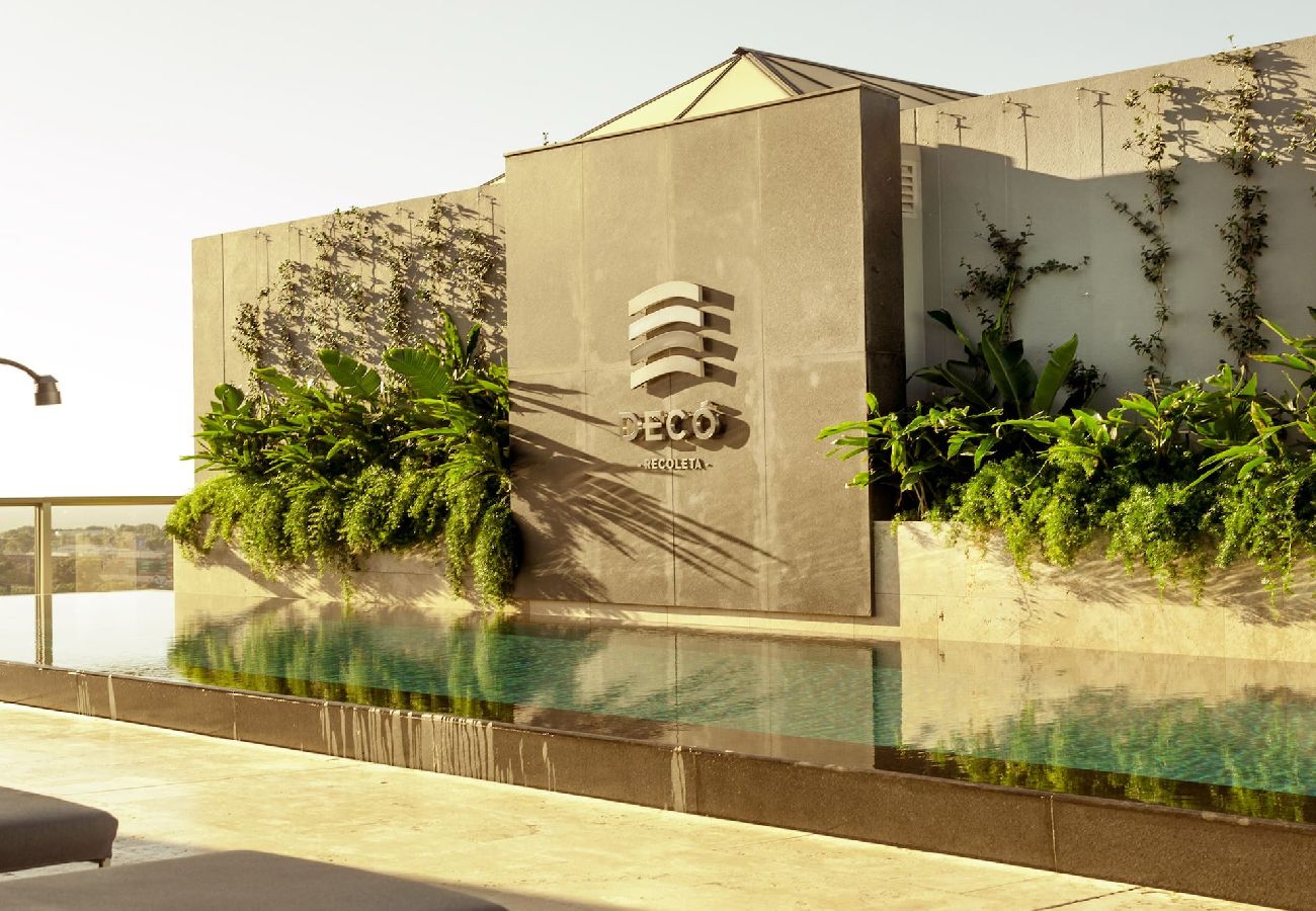 Apartamento en Buenos Aires - Vista Única Premium Amenities Lujo Deco Recoleta 
