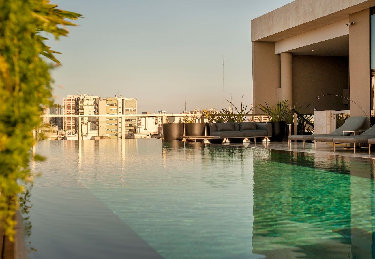 Apartamento en Buenos Aires - Vista Única Premium Amenities Lujo Deco Recoleta 