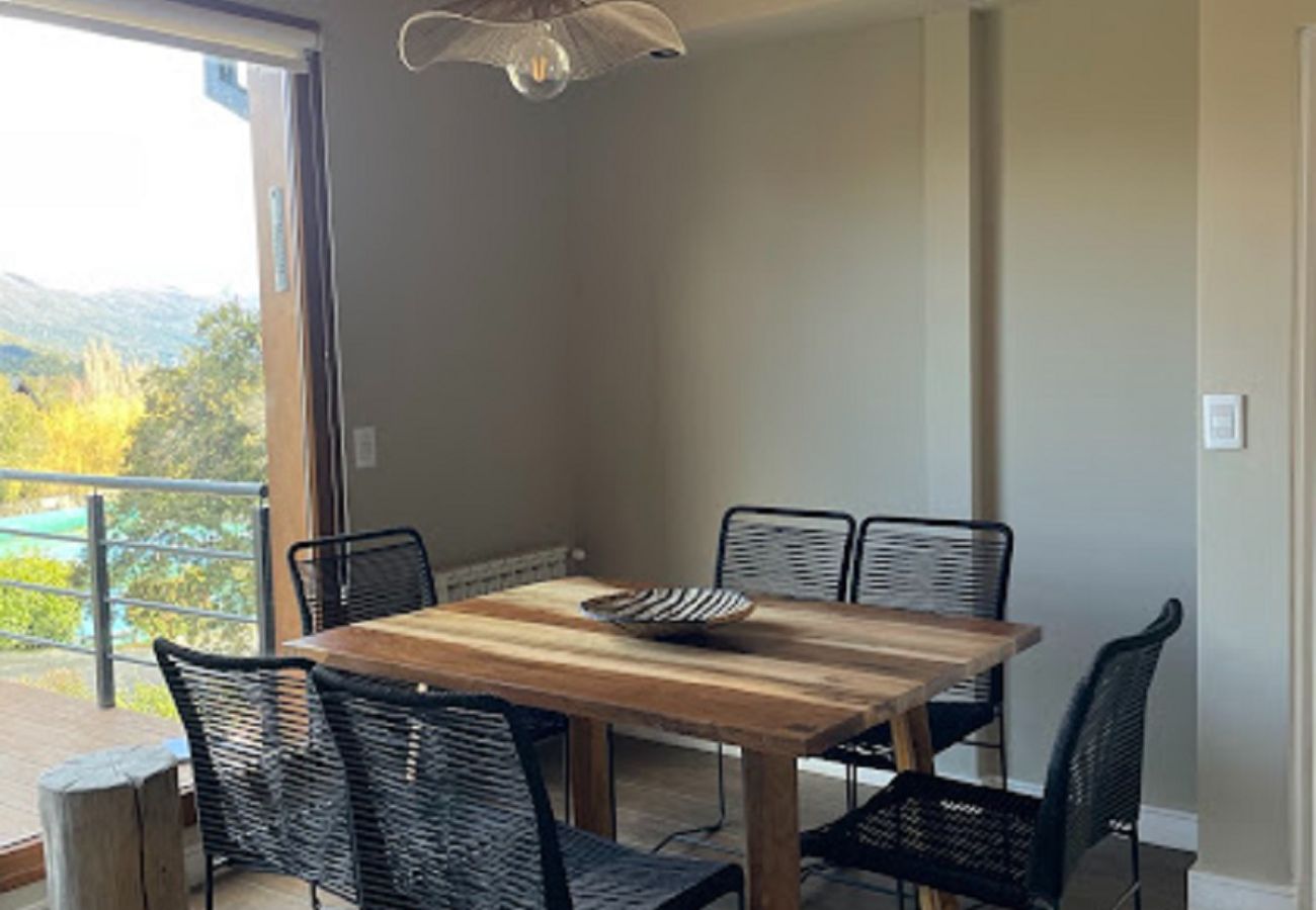 Apartamento em San Carlos de Bariloche - are66 Apartamento novo com churrasqueira própria, a poucos passos do campo de golfe..