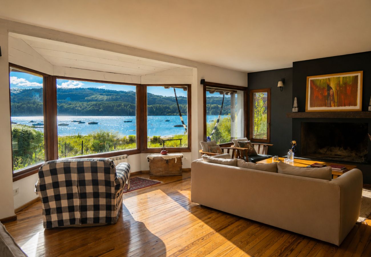 Casa em San Carlos de Bariloche - HUAPI52C A casa do lago mais bonita para 14 pessoas
